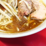 ラーメン二郎 - スープ