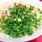 ラーメン二郎 - 青ネギ投下～♪