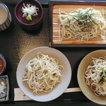 音市楼　かくれ庵 - 三種の蕎麦膳