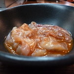 鳥料理 おかだ - つきだし（本日のサービス）