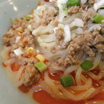 中華食堂りょう - 冷し担担麺　辛さ２番のアップ　【　２０１２年７月　】