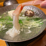 別邸 きときと - 本ズワイガニのしゃぶしゃぶ鍋