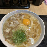 千万喜 - かすうどん、玉子トッピング