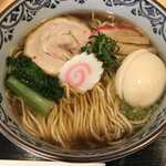 桜木製麺所 - 味玉 和だし 中華そば 大盛 950えん