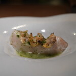 É nye - Confit of True Cod with Clam Parsley Sauce