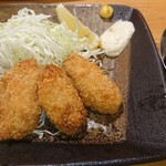 そば処 味奈登庵 - かきフライ