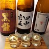 Hirari Kirari - 日本酒３種飲み比べ：800円+税