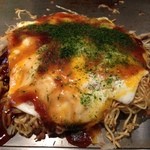 Okonomiyaki Teppanyaki Kohinata - 肉玉そば  1.5玉