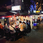 天寿し - 食後は小倉から中州に移動しました