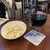 BAR of TOKYO - ドリンク写真:クラスワインとお通しのポップコーンです