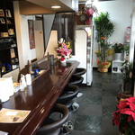 Cafe ロータス - カウンター席をパシャ
平日 朝の１０時
