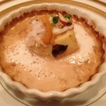 タラバガニと北の鮮魚、生うにの贅沢クネル