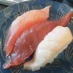 沼津魚がし鮨 - マグロ三種