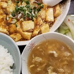 Garakushuka Maruchou - 本格四川 麻婆豆腐定食