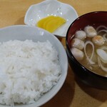 ふくえもん - ご飯とみそ汁とお新香