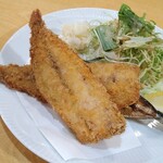 ふくえもん - ふっくらサクッと揚げられたアジフライ