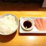居酒屋 ぱれっと - マグロとご飯
