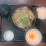 食事処 旬菜亭 - 牛すき焼き風肉豆腐定食