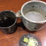 そば くら富 - そば湯。