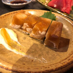 Wayou Dainingu Shurafu - 骨抜き豚足の煮こごり380円