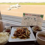 丘珠キッチン - ホルモン炒め定食；またもや"茶色メシ"ですが何か？ @2020/08/18