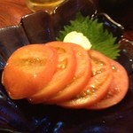田舎亭ふたりしずか - 定番冷しトマト…200円