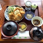 わかまつや - 魚フライランチ 870円(税込)