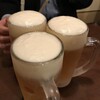王　薬研堀店 - 〆の生ビール