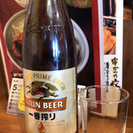 Kushikatsu Dengana - 瓶ビール (2020/11/17)