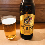 銀座 八五 - ビール小瓶　@¥250