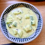 東京おっこい堂 - かぼちゃサグパニール。