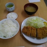 とんかつ山家 - ロースかつ定食