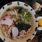 そば正 - 天丼セットご飯大盛り