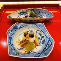一心鮨 光洋 - 無花果の白和え。まるでスイーツ♡