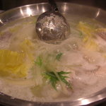 賀茂鶴 - 鯛の白子鍋