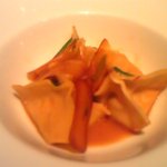 ape - オマール海老とタラバ蟹のファゴッティーニ