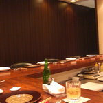 レストラン おがわ - カウンター席