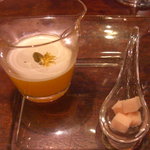 レストラン おがわ - 桜マシュマロとデコポンゼリー