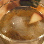 うなぎ屋酒坊・画荘 越後屋 - 24年7月　前菜　沖縄モズク　クラゲ入り