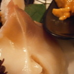 うなぎ屋酒坊・画荘 越後屋 - 24年7月　前菜　北寄貝　苫小牧