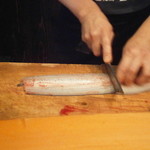 うなぎ屋酒坊・画荘 越後屋 - 24年7月　捌いてます