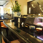 えんどう寿司 - 店内（カウンター席）