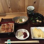 旬彩鰻彩 きた川 - ミニうな重定食(平日限定)　1600円+税