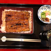 うなぎ割烹 大江戸 - うな重しもづきと肝吸い