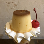 クレープリー チロル - ”新潟県あべの農園” 『フリルプリンの柿パフェ￥900』