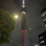 もつ焼 まるい - 【2010.10.21】スカイツリー。