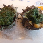 レストラン・ジョルジュマルソー - 唐津産さざえの岩塩のせ