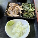 風の庵 - 山菜と茸