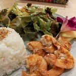 ラニカウ - ガーリックシュリンプ ¥1050（税抜）