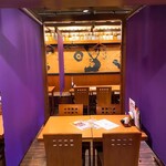 ふるさと居酒屋 村さ来 - テーブル席でも個室風に♪　仕切りなど設置できます